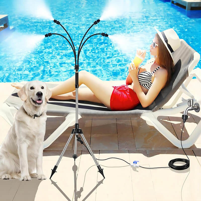 iToolMax Outdoor Standing Misters with Tripod