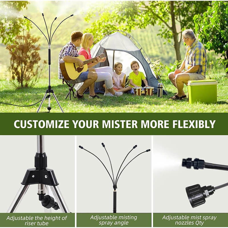 iToolMax Outdoor Standing Misters with Tripod