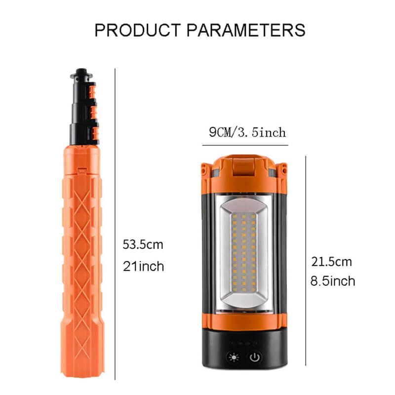 iToolMax Telescopic Camping Light with Stand