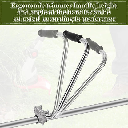 itoolmax Weed Eater Handle Adjustable Angle Height