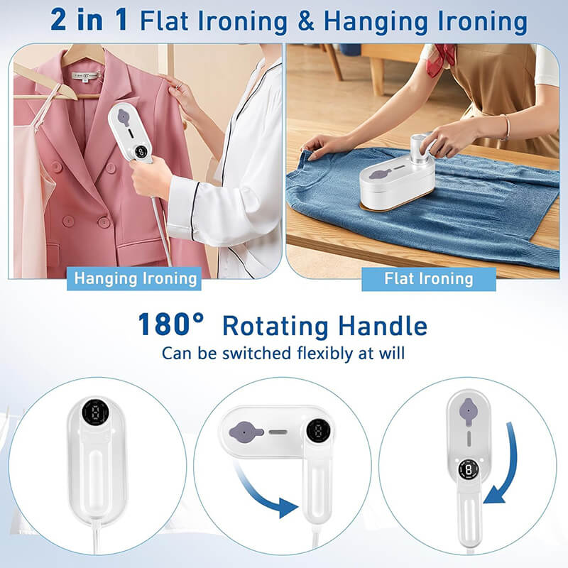 iToolMax 1200W 4 in 1 Handheld Steam Iron