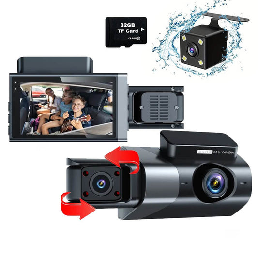 iToolMax 3 Channel Dash Cam