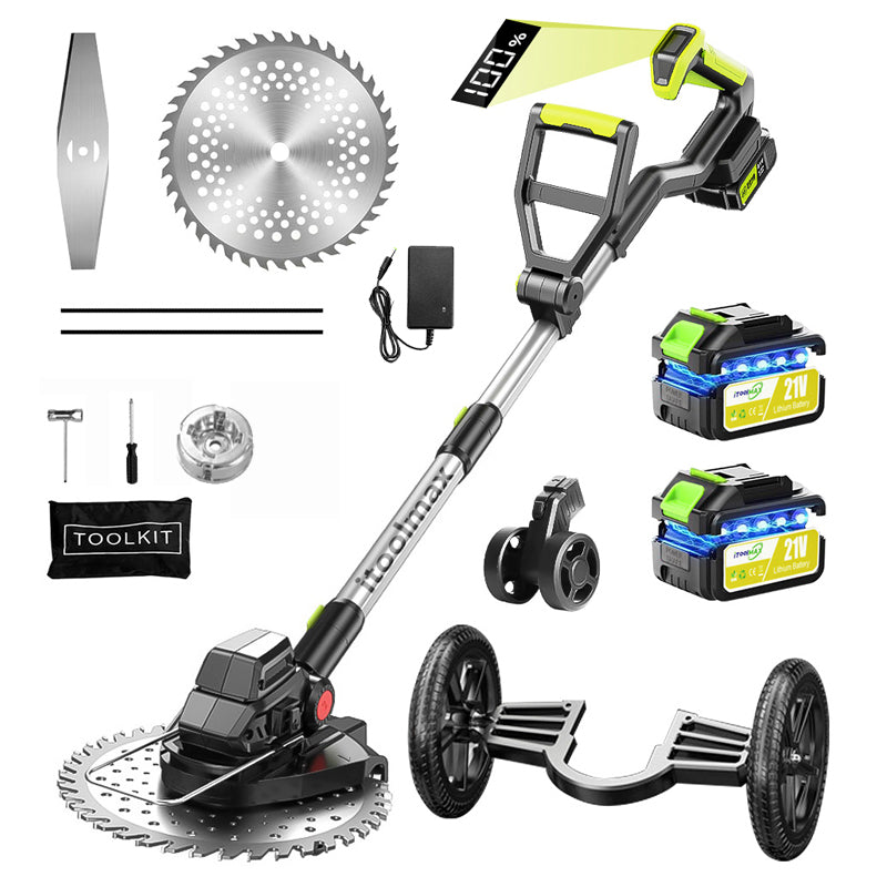 itoolMax 4 in 1 Cordless Weed Eater Pro