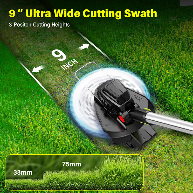 itoolMax 4 in 1 Cordless Weed Eater Pro