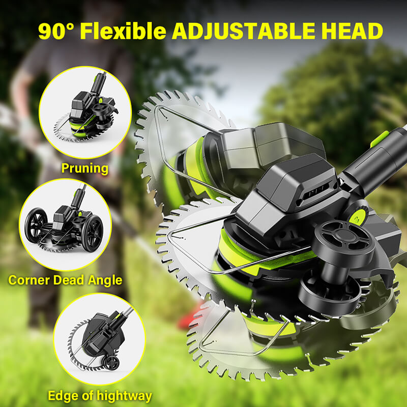 itoolMax 4 in 1 Cordless Weed Eater Pro