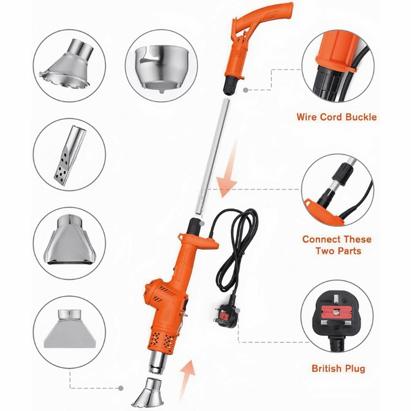 iToolMax 3 in 1 Electric Weed Burner Killer