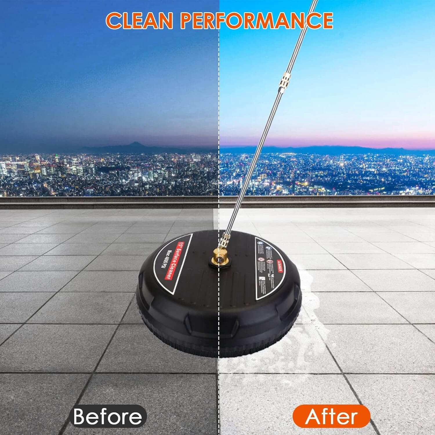 ItoolMax 4000 PSI Professional Pressure Washer Surface Cleaner
