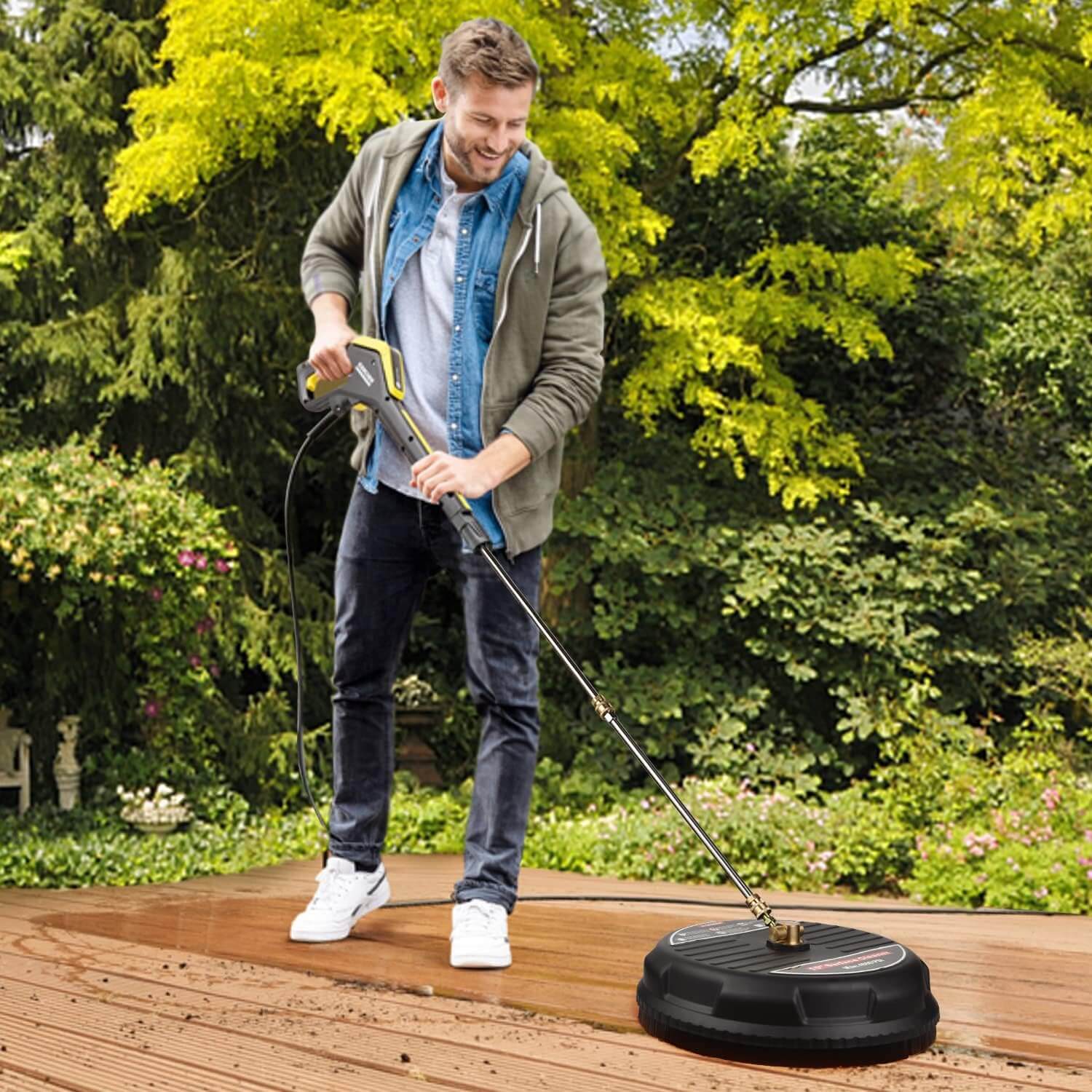4000 PSI Professional Pressure Washer Surface Cleaner - itoolmax