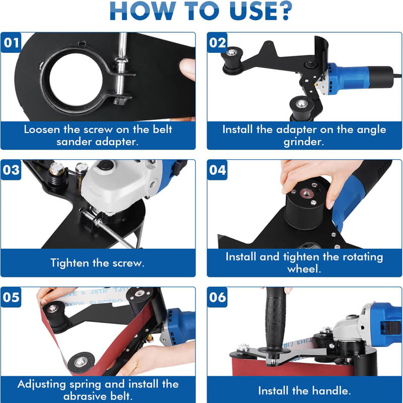 iToolMax Belt Sander Attachment
