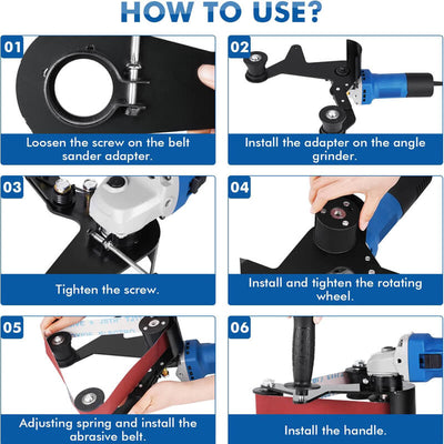 iToolMax Belt Sander Attachment