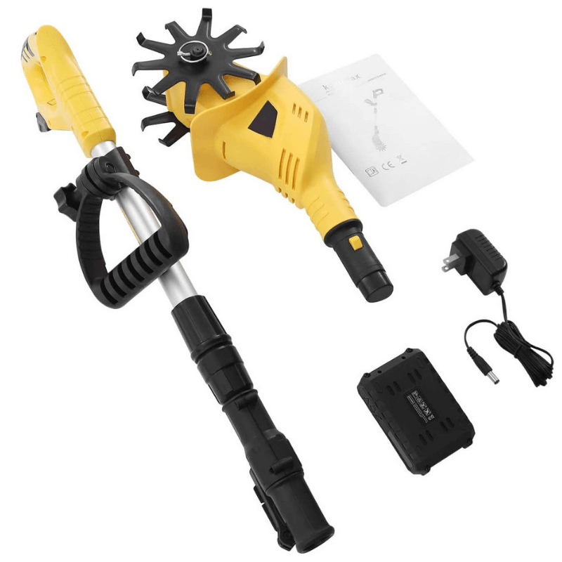 iToolMax Cordless Tiller Electric Cultivator