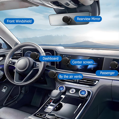 iToolMax Electric Vacuum Magnetic Car Phone Holder