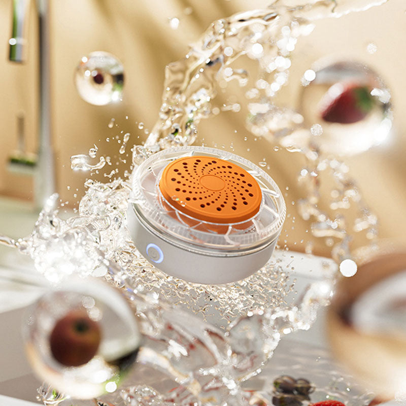 Whirlpool cleaning water flow, wash away insect eggs and impurities. It releases sterilizing bubbles in 3 seconds and fills the gaps between fruits and vegetables in 10 second. Deep cleaning automatically shuts off after three minutes, saves time and effort and extends the freshness life of food and makes meal preparation more efficient.