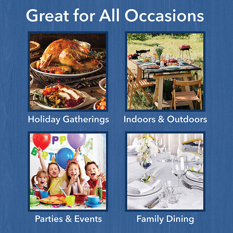 Its smooth, 360° rotation ensures easy access to shared dishes, making it ideal for family meals, buffets, or dinner parties. Whether it’s a casual gathering or a festive celebration, this turntable makes serving and sharing effortless for everyone at the table!