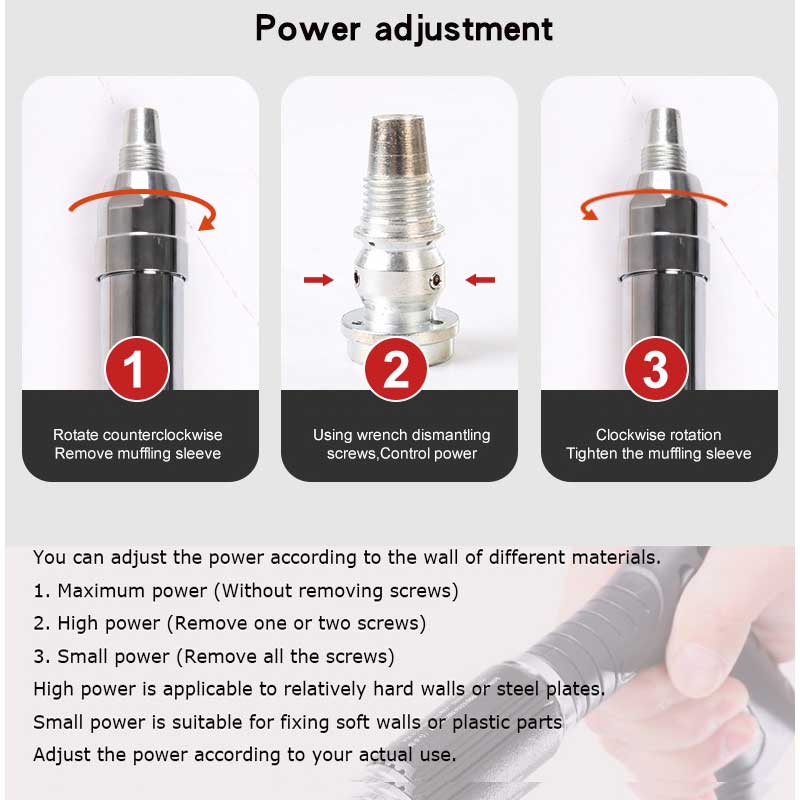 iToolMax Mini Steel Nails Guns Rivet Tool