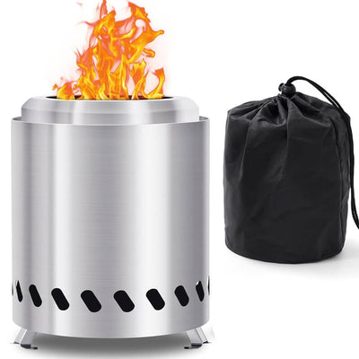 iToolMax Smokeless Portable Tabletop Fire Pit