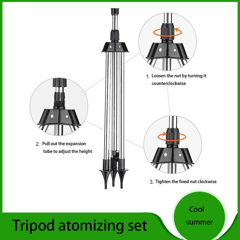 iToolMax Outdoor Standing Misters with Tripod