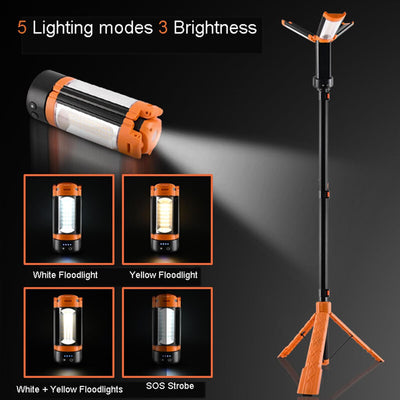 iToolMax Telescopic Camping Light with Stand