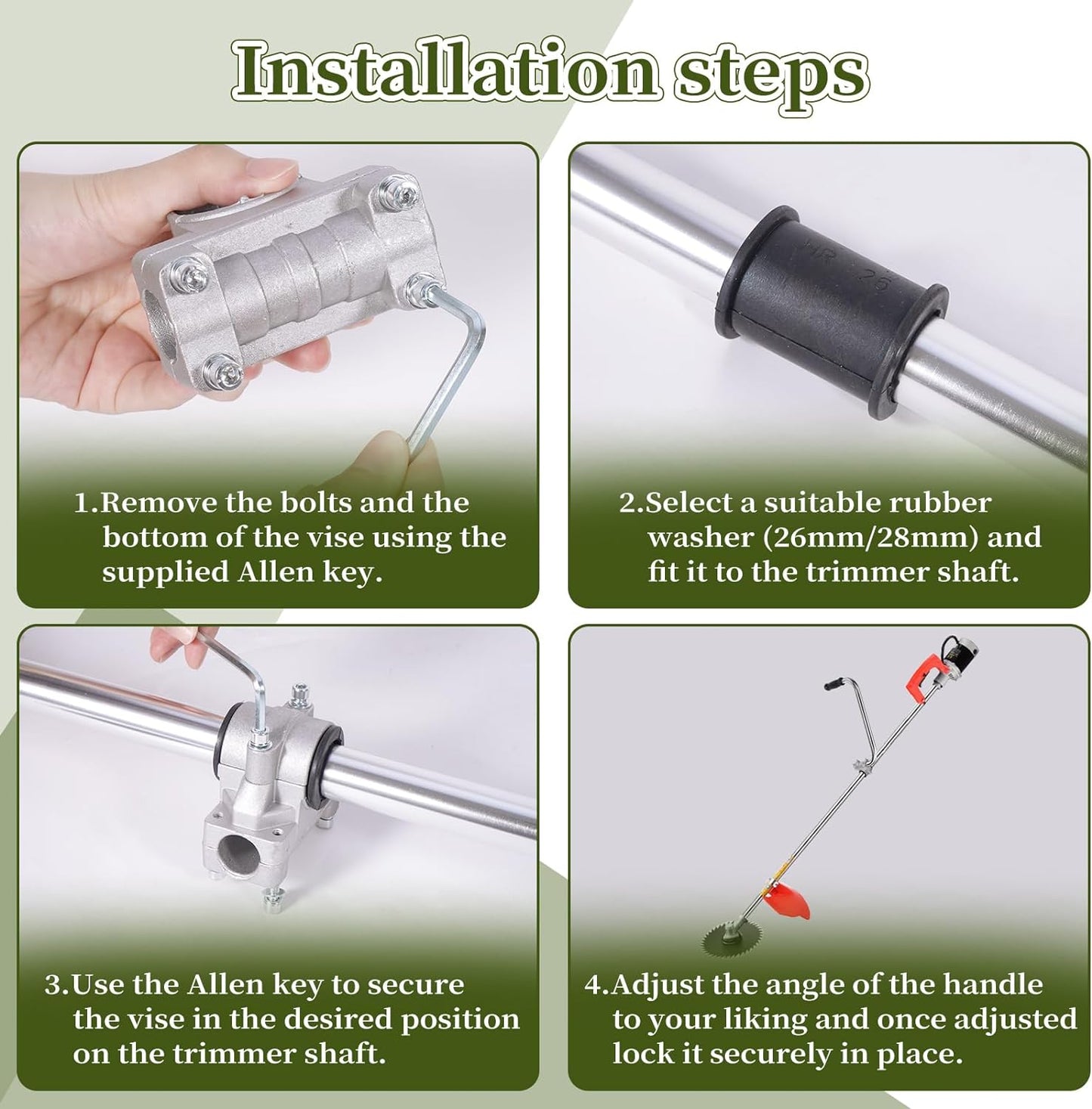 itoolmax Weed Eater Handle Easy to Use