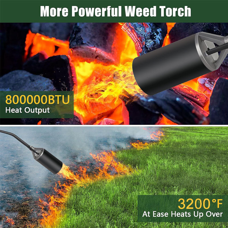 iToolMax 800000 BTU Propane Torch Weed Burner