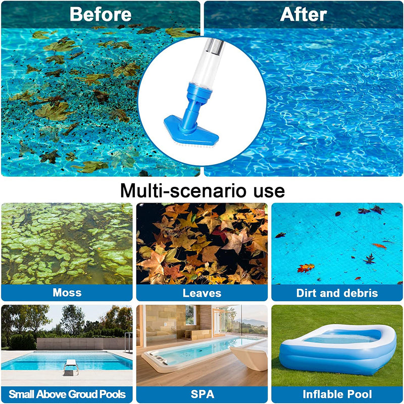 iToolmax 3 in 1 Cordless Rechargeable Pool Vacuum Cleaner