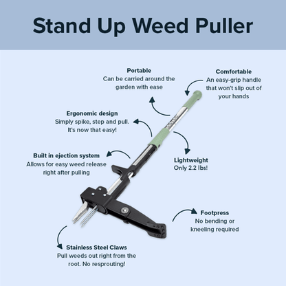 iToolmax Stand-up Weed Puller