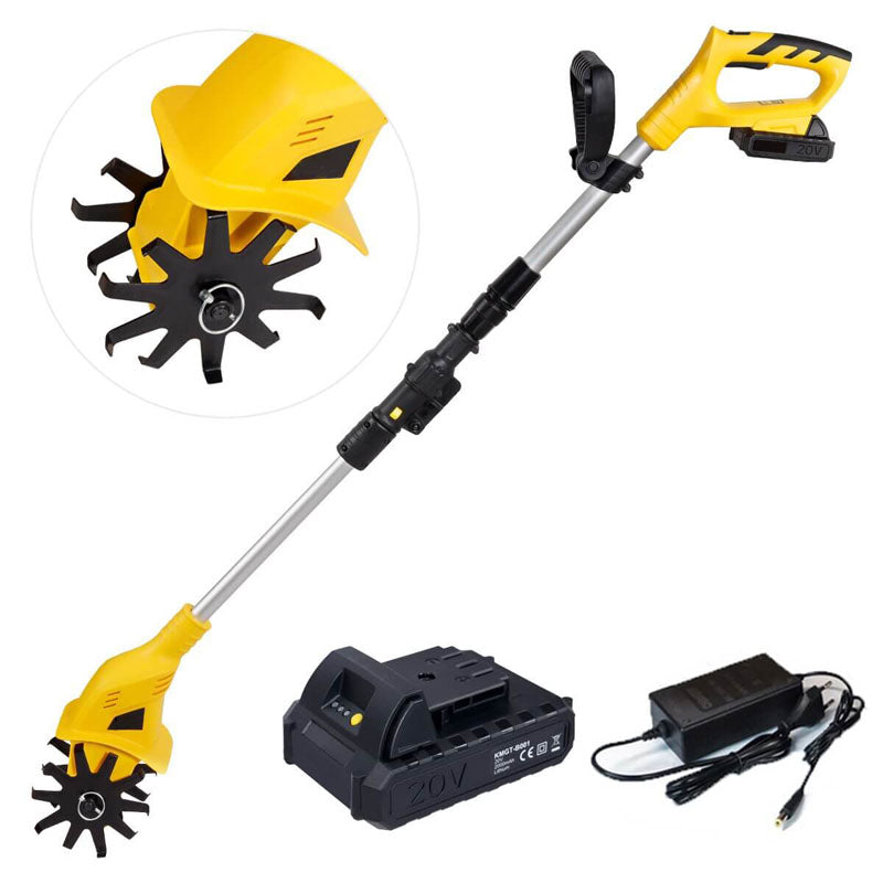 iToolMax Cordless Tiller Electric Cultivator