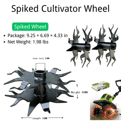 itoolmax spike tiller replacement blades