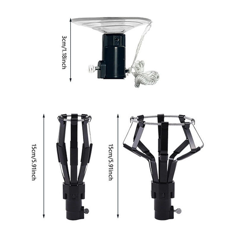 itoolmax 11.8ft 4 in 1 high reach duster kit bulb changer