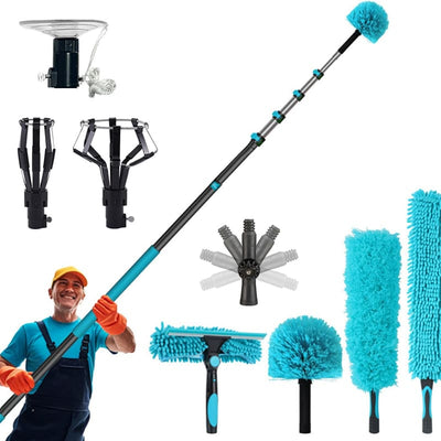 itoolmax 11.8ft 4 in 1 high reach duster kit first image