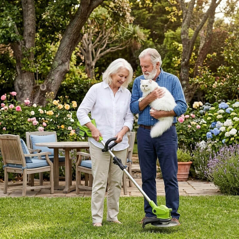 itoolmax 12inches electric weed wacker review