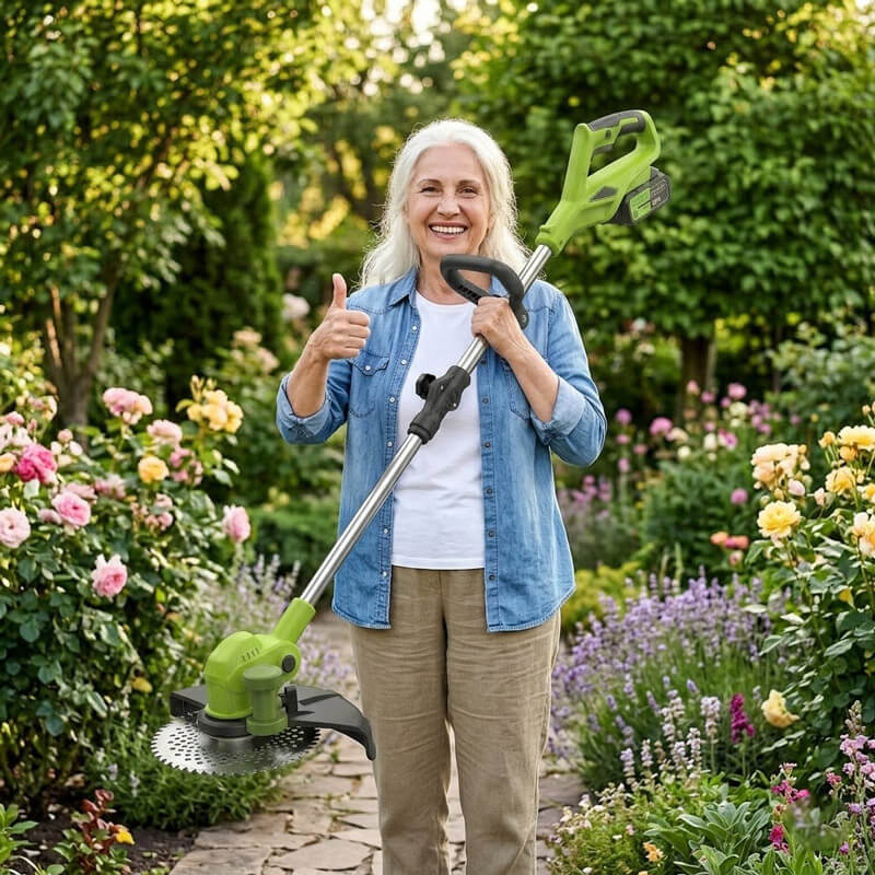 itoolmax 12inches electric weed wacker review