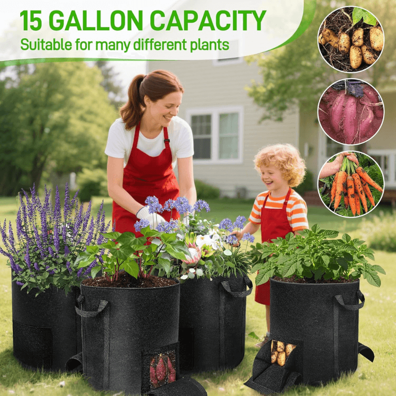 itoolmax 15 gallon  potato grow bags