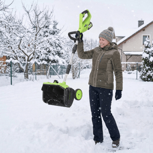 itoolmax 16 inch cordless snow shovel plus lightweight