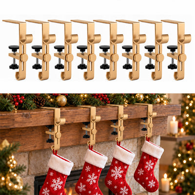 itoolmax 2 in 1 adjustable christmas garland product main picture 8 pcs gold