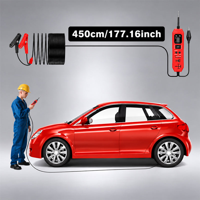itoolmax 2 in 1 automotive circuit tester product long power cord