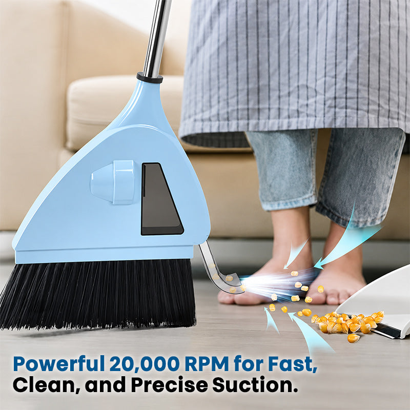 itoolmax 2 in 1 cordless electric broom vacuum powerful suction
