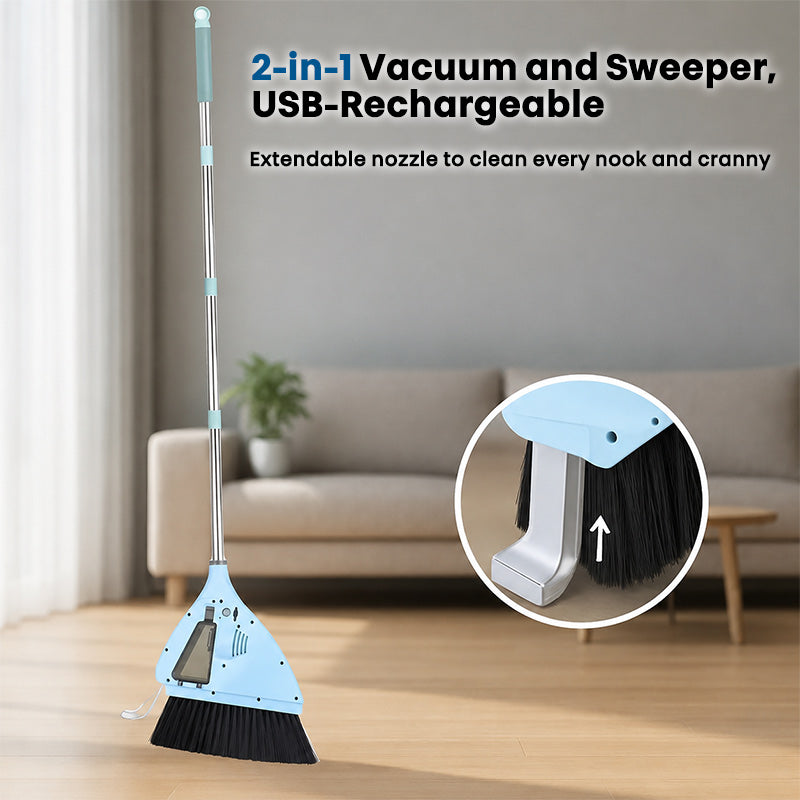 itoolmax 2 in 1 cordless electric broom vacuum rechargeable