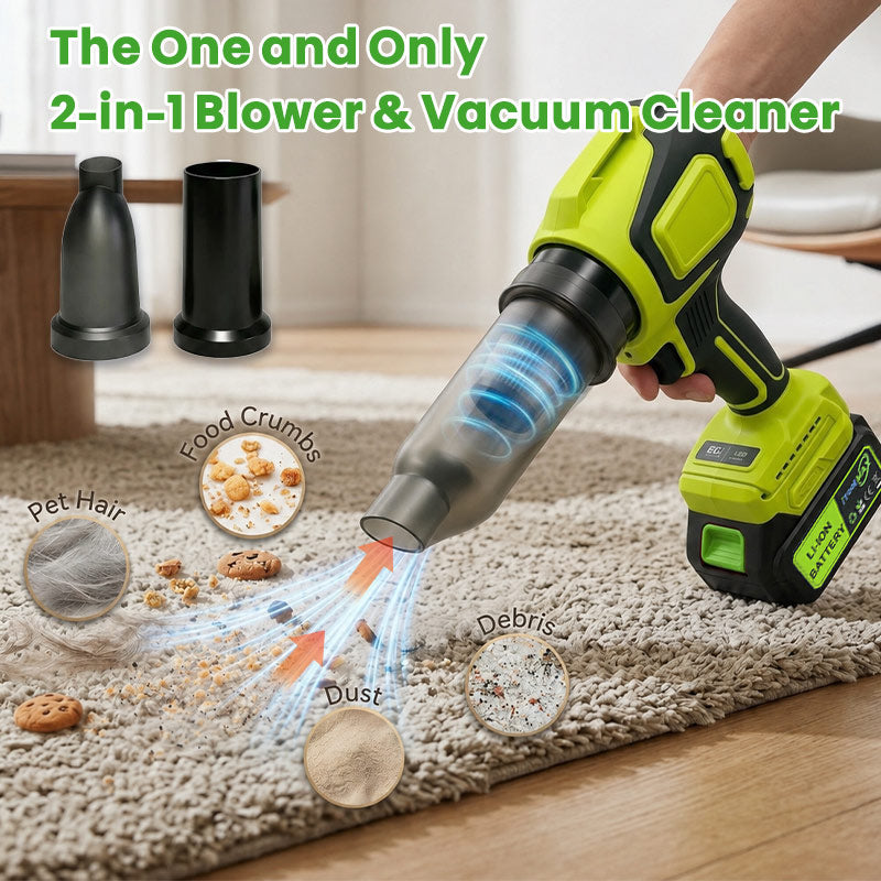 itoolmax 2 in 1 cordless leaf blower vacuum with vacuum function