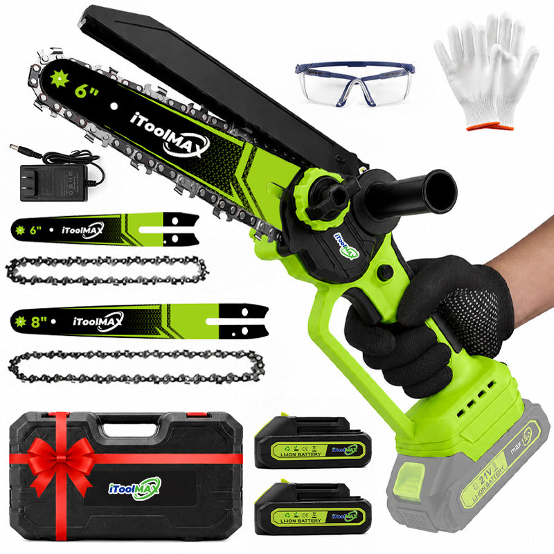 itoolmax 2 in 1 cordless mini chainsaw product