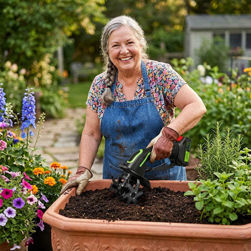 itoolmax 2 in 1 cordless tiller cultivator review