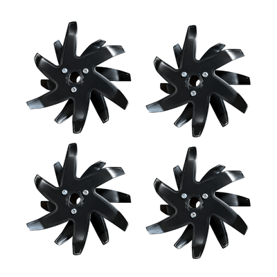 4PCS Tiller Replacement Blades for 2-IN-1 Cordless Tiller & Cultivator