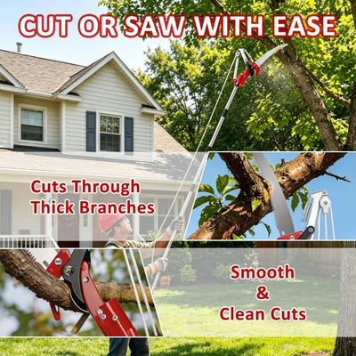 itoolmax 2 in 1 tree trimmer smooth cut