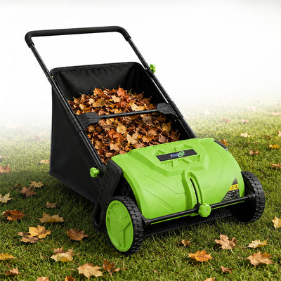 itoolmax 22 inch push lawn sweeper
