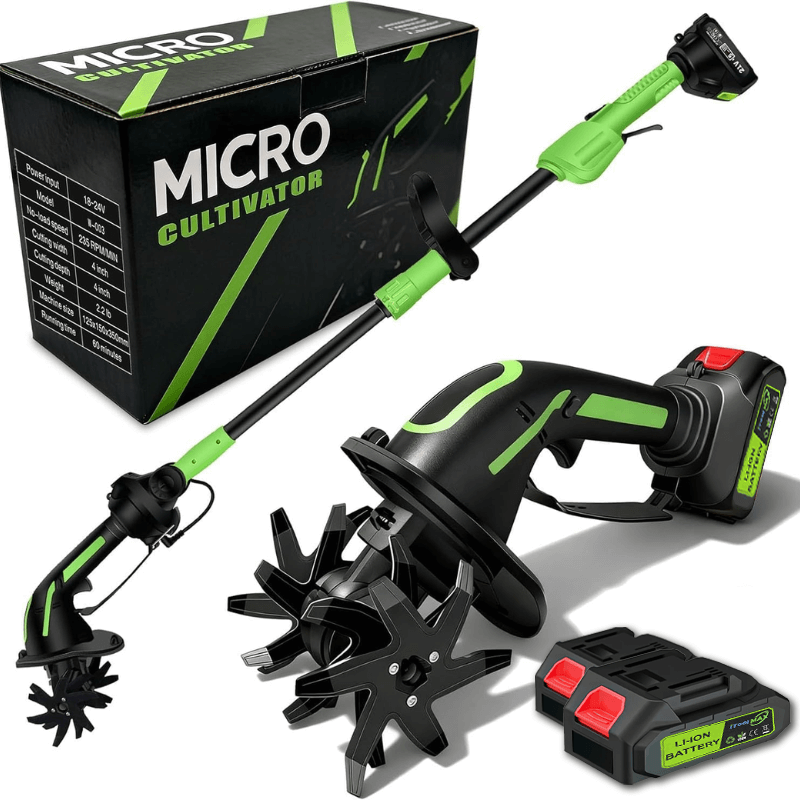 itoolmax 24V cordless tiller cultivator