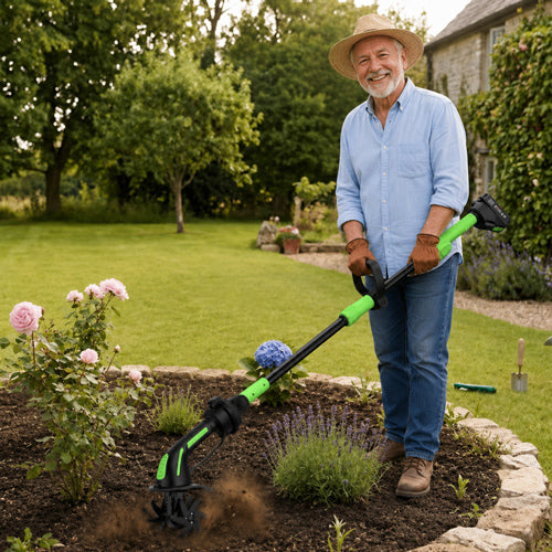 itoolmax 24v cordless tiller cultivator review