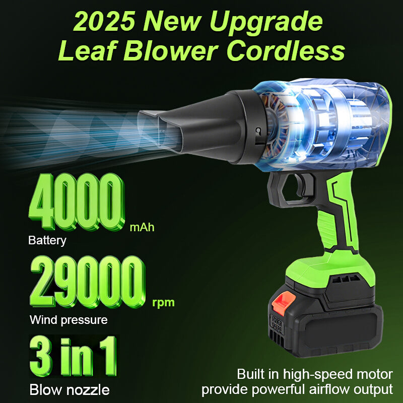 itoolmax 29000rpm cordless leaf blower new upgrade