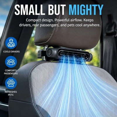 itoolmax 2pcs portable ac for car compact design