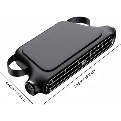 itoolmax 2pcs portable ac for car size