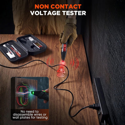 itoolmax 3 in 1 circuit breaker finder non contact voltage tester
